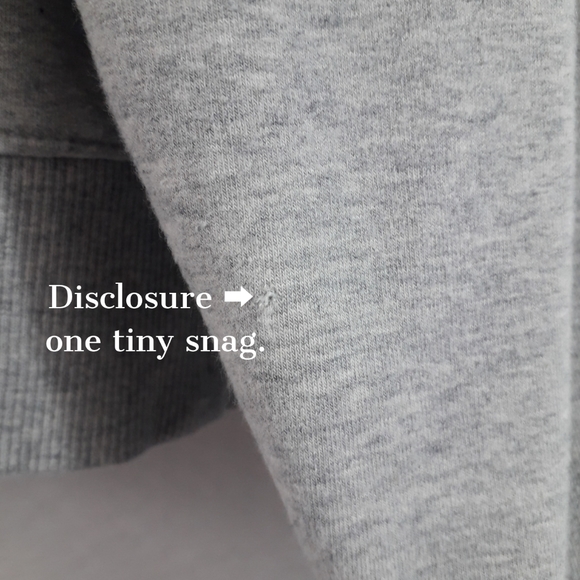 Champion Quarter Zip color block gray sweatshirt - Picture 14 of 16